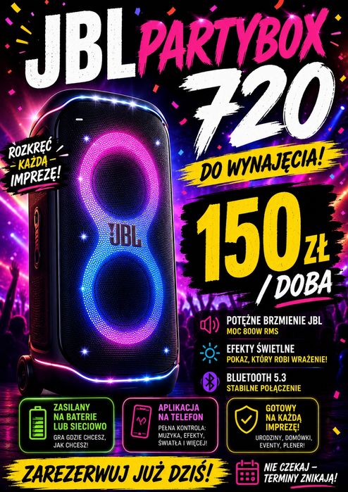 Głośnik party box 720
