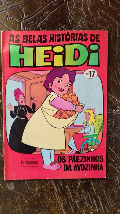 Lote Revistas Antigas da Heidi