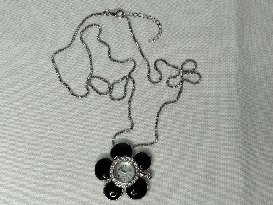 Срібний годинник-підвіска