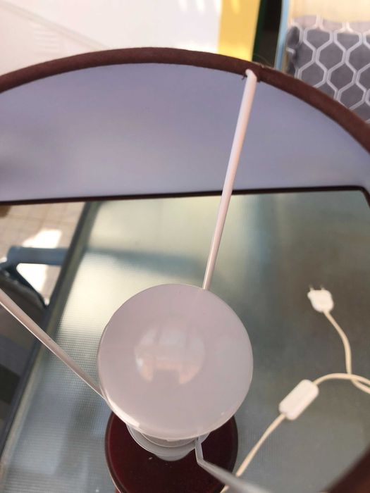 Candeeiros vários - cerâmica, metal, vidro - bom estado