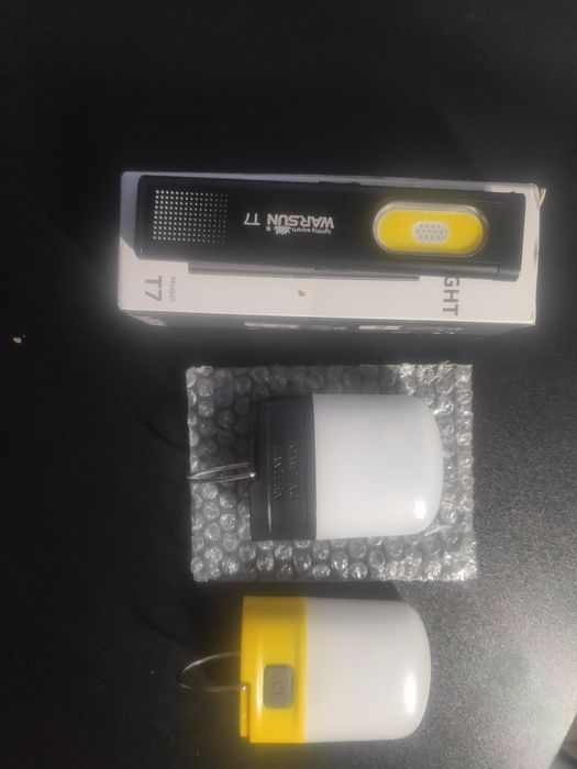 Фонарик светильник яркий на магните