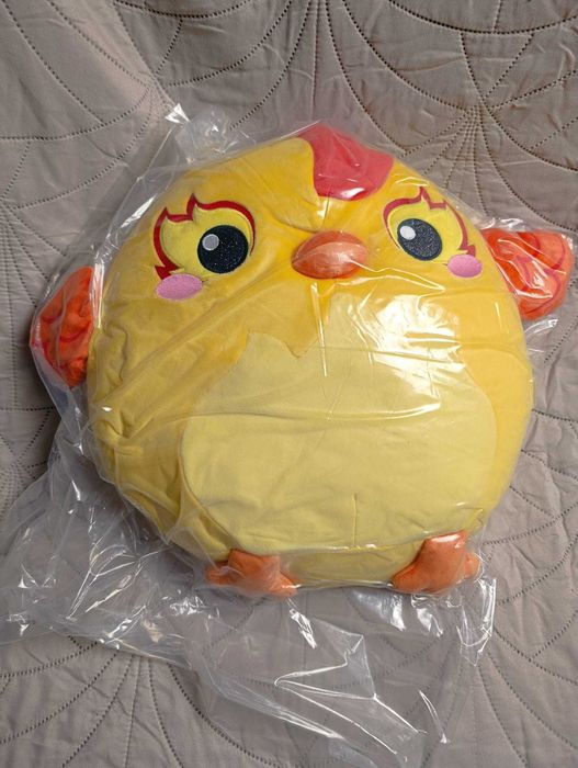 Duża maskotka pluszowa kurczak SquishPets Phoenix 30 cm NOWA