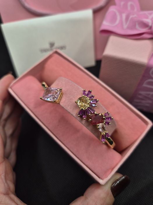 Шикарний браслет Swarovski gema