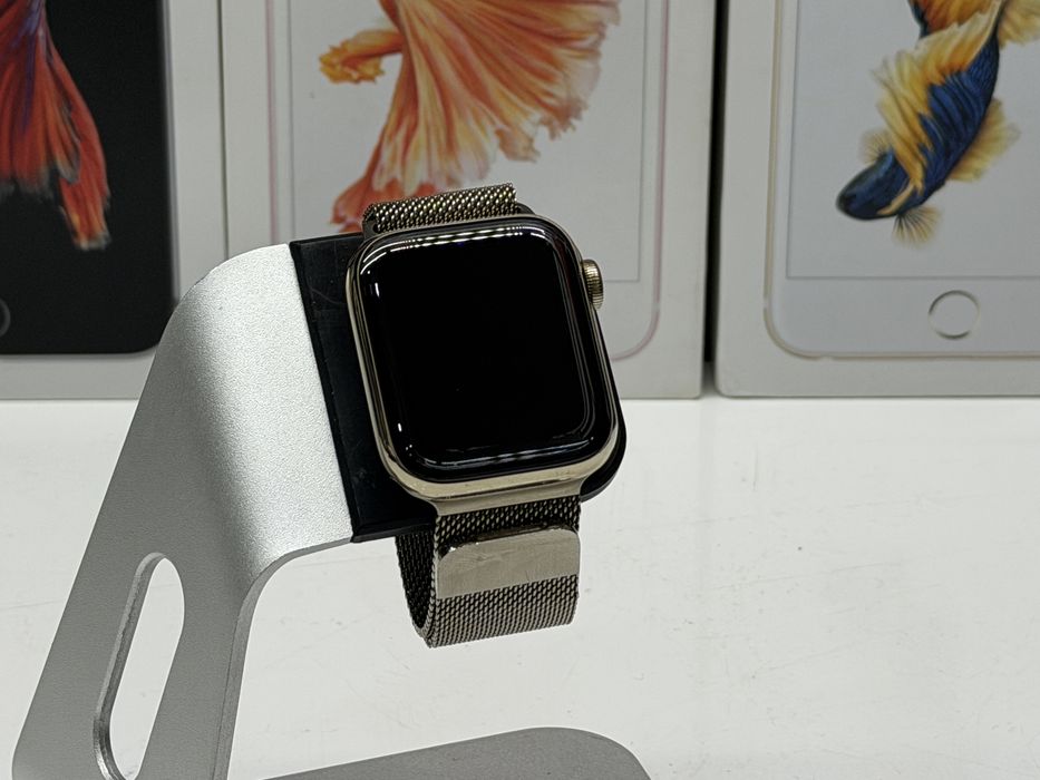 MAГAЗИН Apple Watch Series 6 40mm Stainless Steel Gold TradeIn/Oбмeн