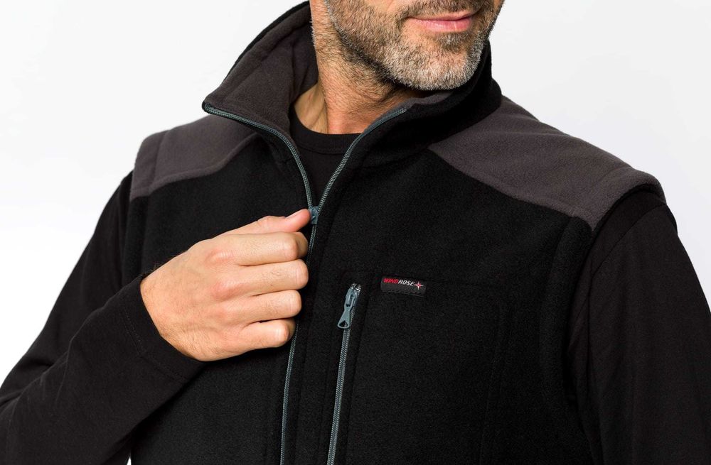 Kamizelka - Bezrękawnik z polaru  - PRODUKT 100 % POLSKI