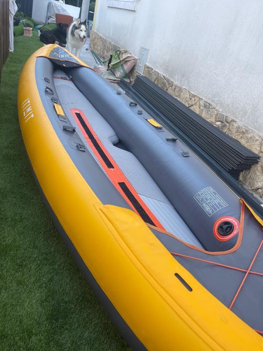 Canoa Kayak Insuflável Itiwit Amarelo p/ 2 pessoas