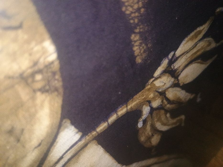 Duży obraz BATIK 70x50 Akt Boho Etno – Rękodzieło w antyramie