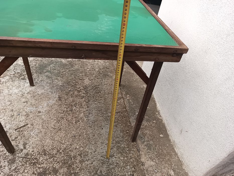 Mesa de jogos, cartas... antiga