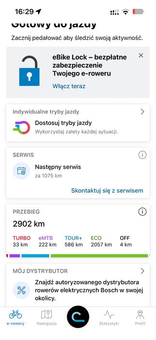 Elektryczny Cube Stereo Hybrid 120 Pro, Bosch CX Smart