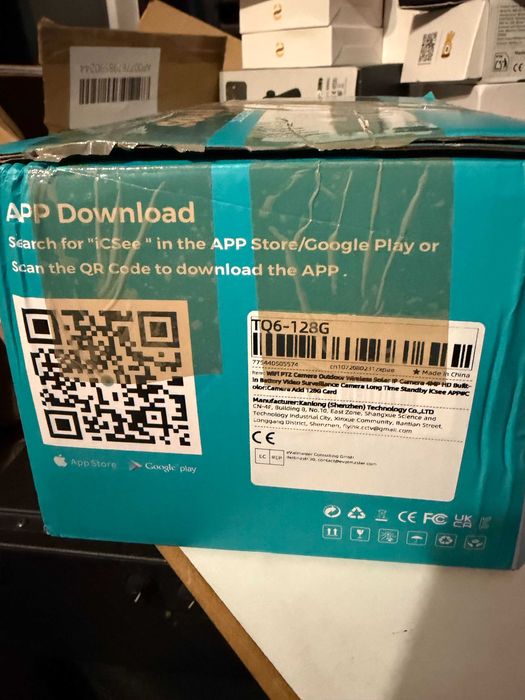 Kamera Zewnętrzna Solarna na Kartę SIM 4G Obrotowa PTZ