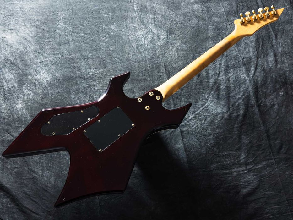 B.C. Rich Warlock-920JE See Through Red Burst