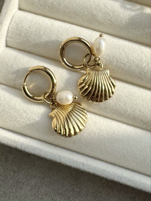 Біжутерія, сережки, підвіска, натуральні перлини