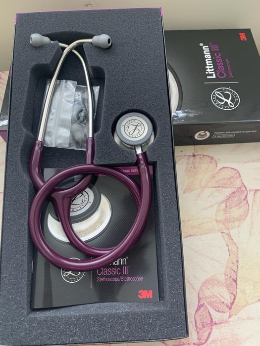 Стетоскоп Littmann Classic 3 Сливового кольору, новий