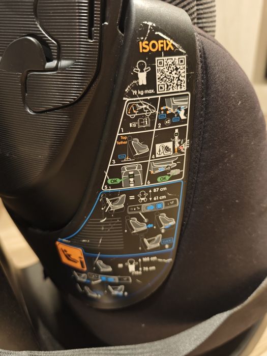Cadeira bebê carro isofix