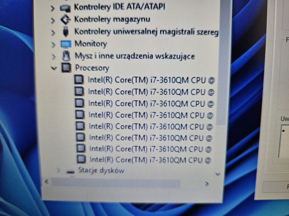 GAMINGOWY Laptop 15 4K i7 8x3.30Gh|16GBram|NVIDIA GeForce RTX 6GB|Gwar