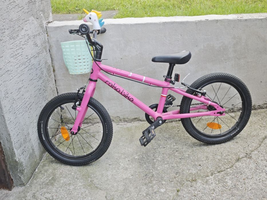 Rower dla dziecka Roko Bike 16 Różowy