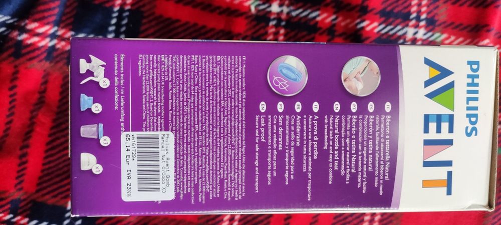 Bomda extração leite manual Philips avent