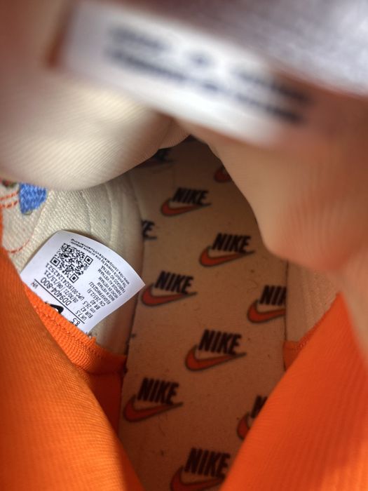 Nike Dunk High 1985 SP Orange Acid Wash Men's