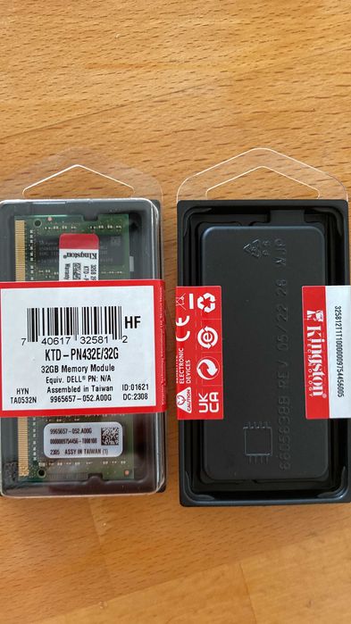 Pamięć RAM Kingston 2*32gb DDR4 KTD-PN432E zestaw (64GB)