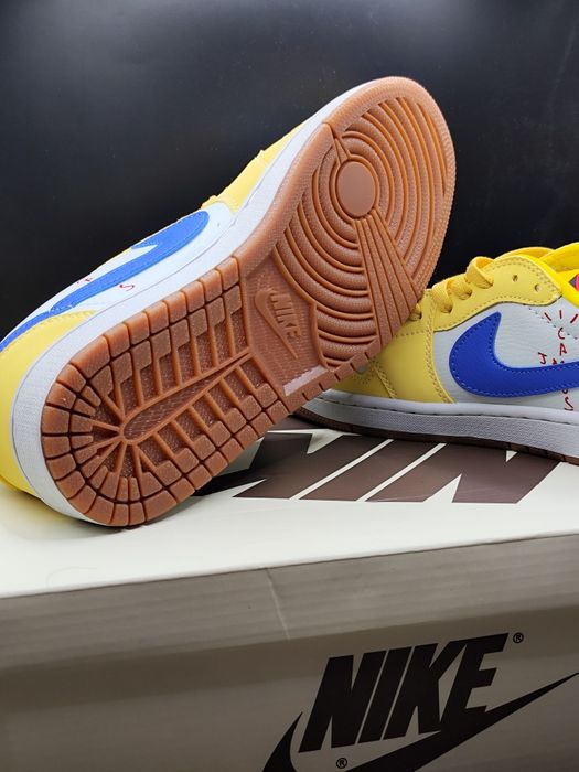 Air Jordan 1 Low x Travis Scott Canary