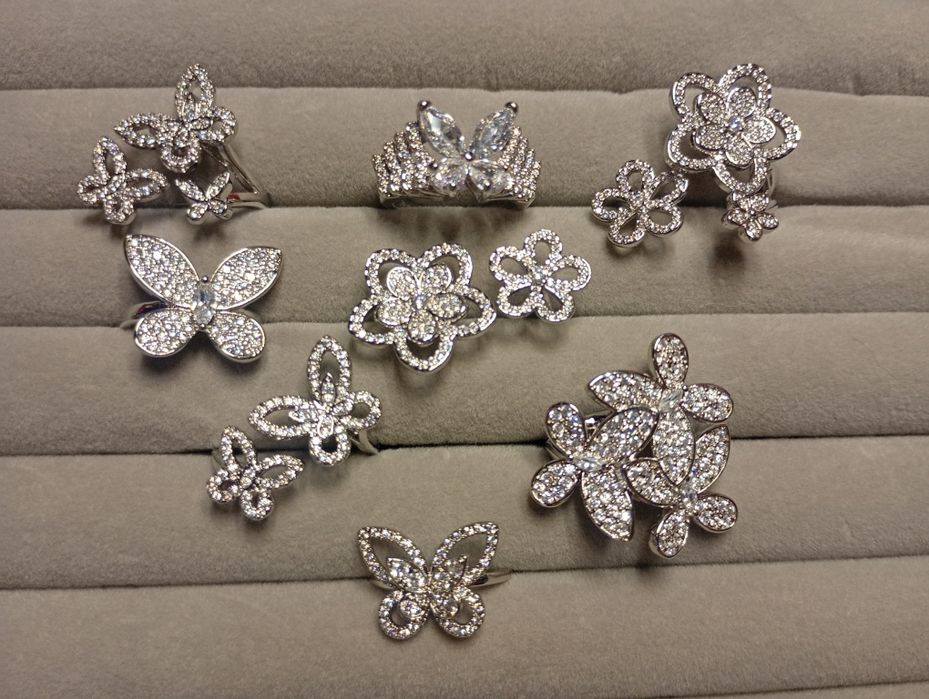 Колечки в стиле Graff