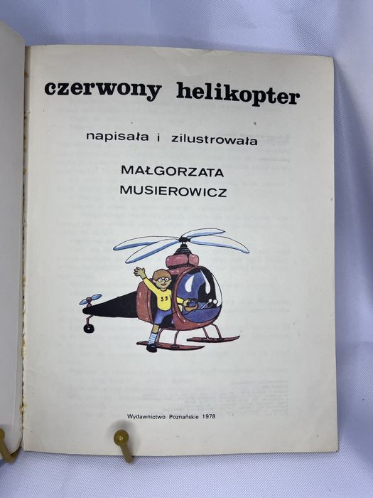 Małgorzata Musierowicz Czerwony Helikopter 1988 b23086