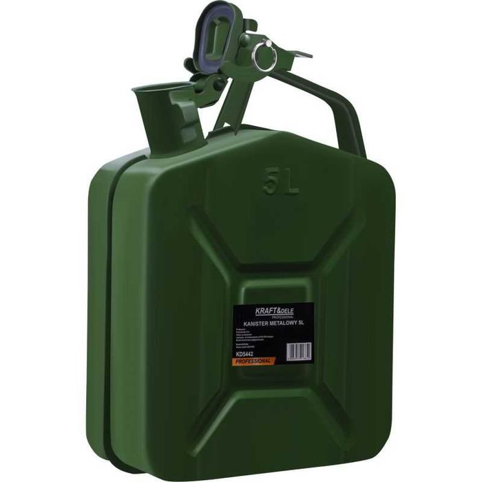 Metalowy KANISTER 5L Karnister baniak KD5442