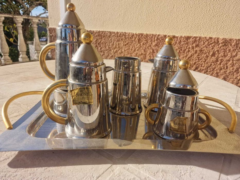 conjunto de serviço de café ou chá italiano