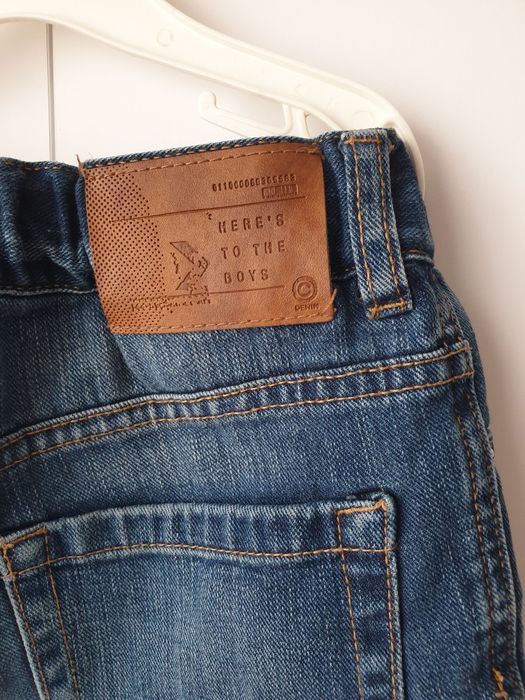 Spodenki Jeansowe chłopięce 140 cm