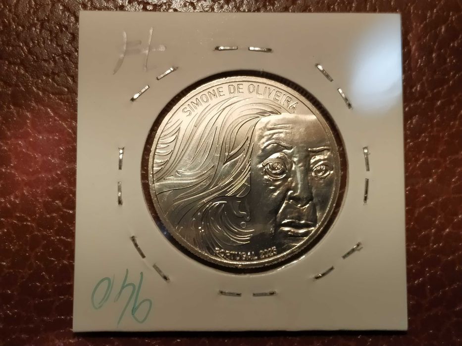 940 Moeda de 5 euros de 2025 Simone de Oliveira - Portugal