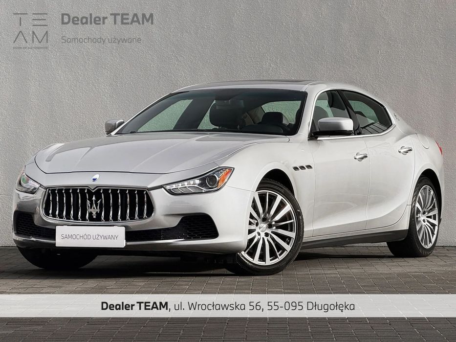 Maserati Ghibli 3.0 V6 Biturbo AT8 | Kamera cofania | Bi-xenon | Zarejestrowany w PL