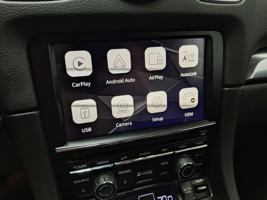 Instalação Carplay e Android Auto em Porsche
