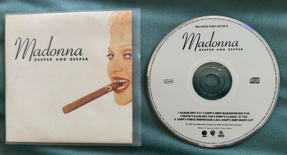 Madonna varios itens (cd single)