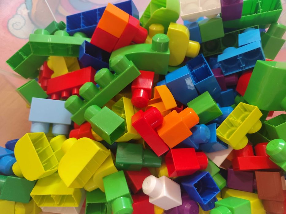 Klocki mega bloks duze klocki