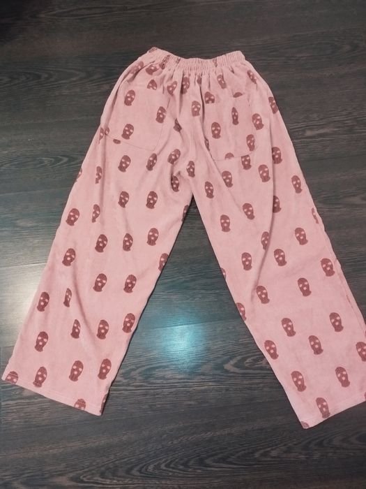 Штаны с принтом балаклава у2к