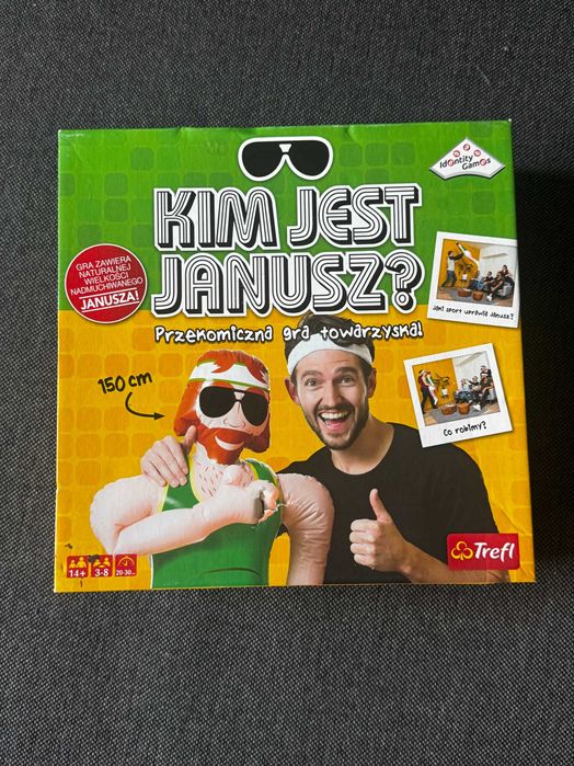 Gry planszowe EGO i Kim jest Janusz