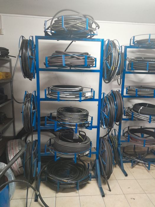 Regał na węże hydrauliczne Stojak na węże hydrauliczne NOWY FV