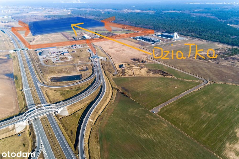 Wynajmę działkę pod Stacje paliw Motel restaura składy magazyn parking