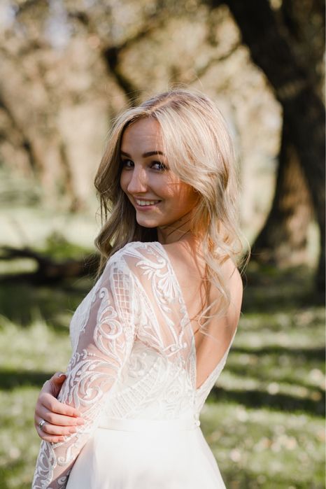 Платье свадебное весільна сукня S XS