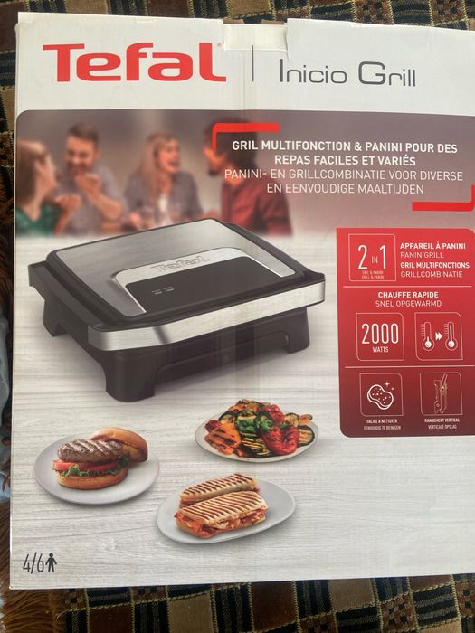 Бутербродниця-гриль Tefal Inicio Grill