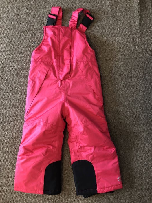 Spodnie zimowe na snieg narciarskie Lupilu 86 92 rozowe dziewczynka