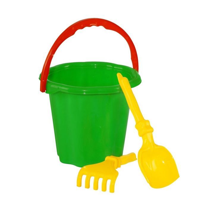 Zestaw Wiaderko, Łopatka i Grabki Dla Dzieci