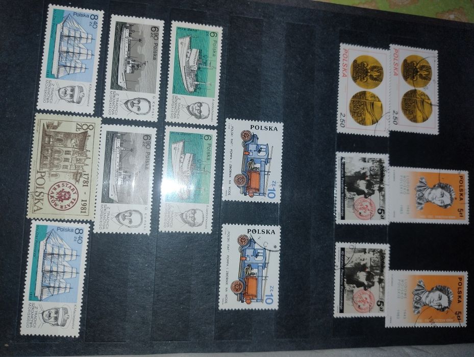 Stare znaczki pocztowe