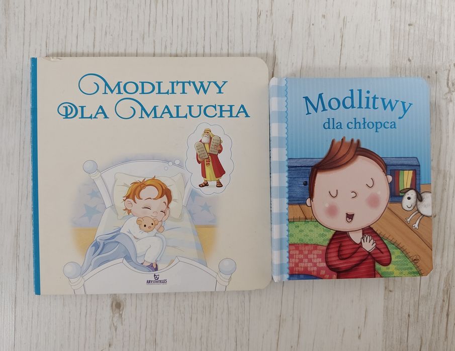 Modlitwy dla malucha, modlitwy dla chłopca - kartonówki BDB