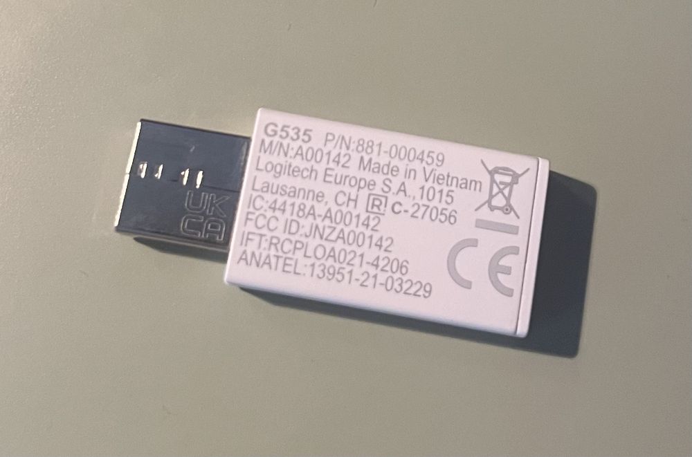 Adapter do sluchawek Logitech G535