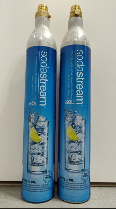 2 szt Sodastream pełne butle nabój do Brita SodaOne Philips Wessper