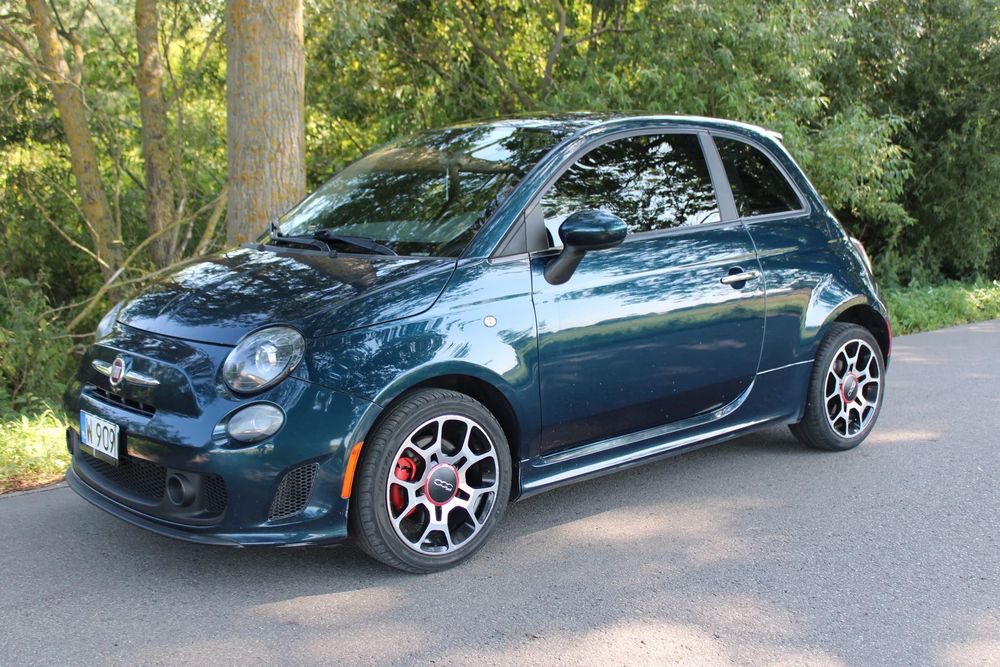 Fiat 500 1.4 turbo 160KM manual podgrzewane fotele klima komputer alum