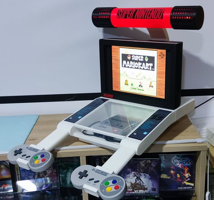 Quiosque Snes Mini Custom e modelo NES