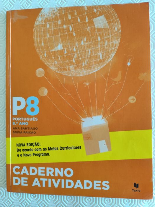 Livro de apoio de português de 8⁰ano