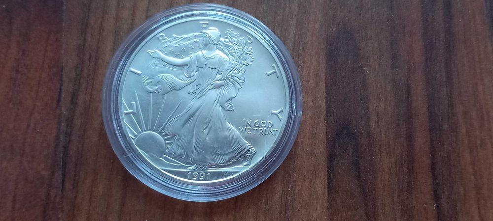 Moeda 1 Dólar USA 1991